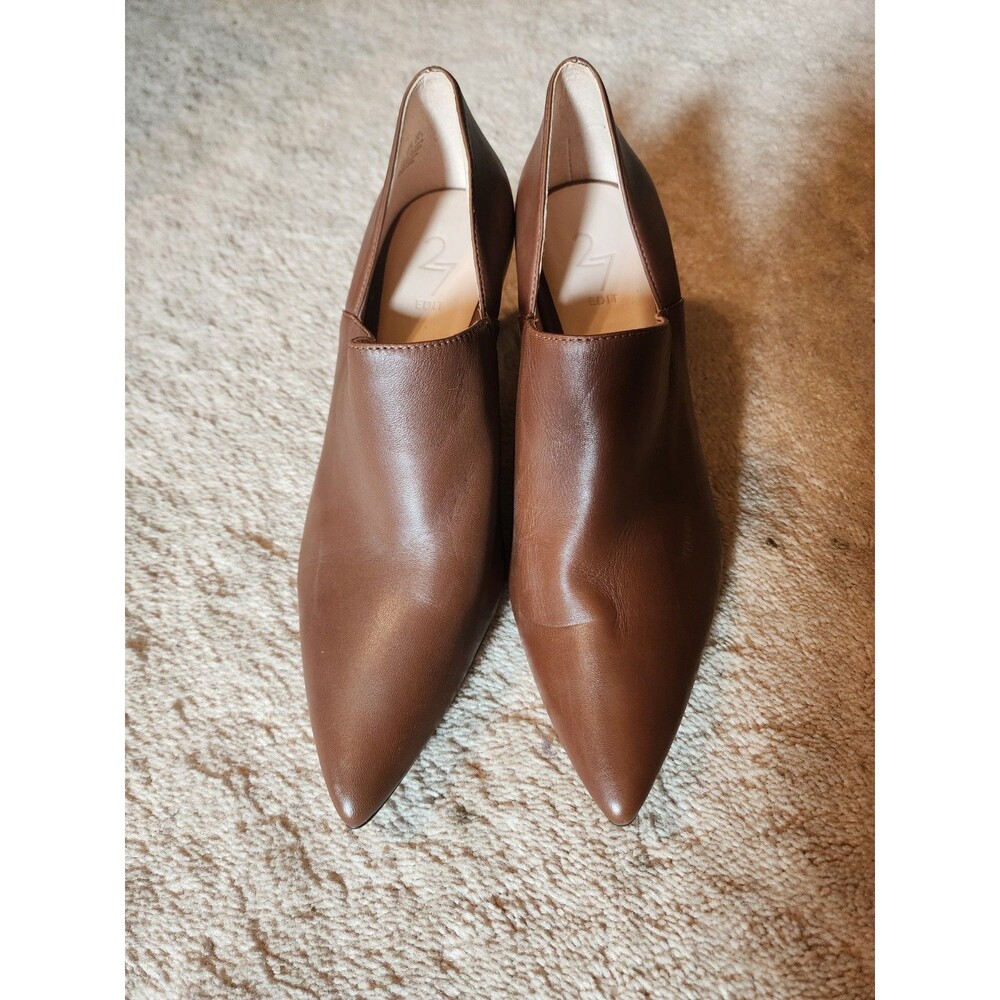 27 EDIT Naturalizer Women's Emery Pointed Toe Caramel Pumps FS 7.5M NWOB